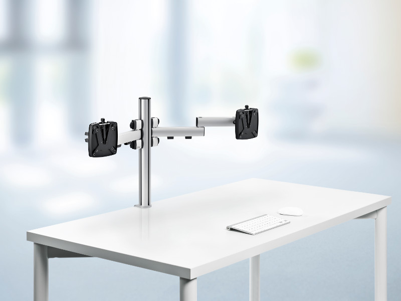 Novus TSS Dual Tischhalterung mit Tragarm II 220+0270+000 front