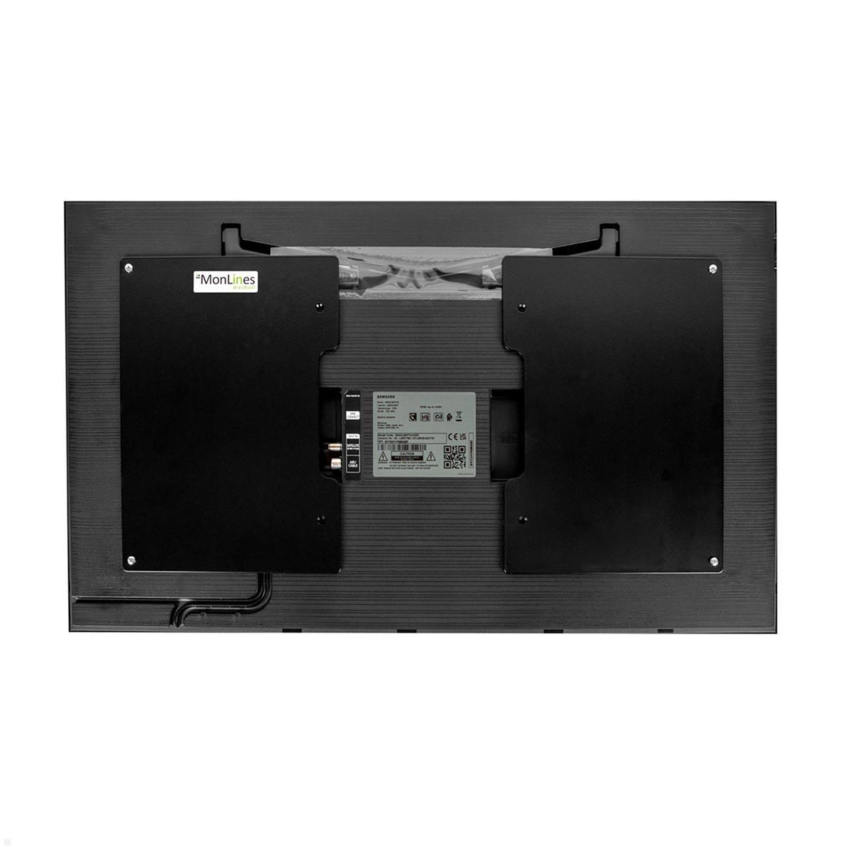 MonLines V071 VESA Adapter für Samsung Frame 32 Zoll QE32LS03T, Rückseite Monitor