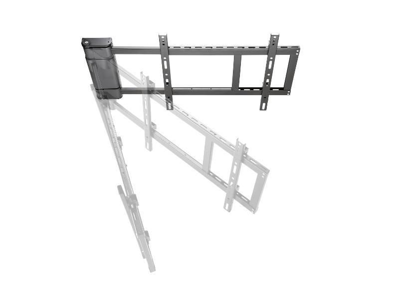 MonLines mySwing MSM04 elektrische TV Wandhalterung, schwarz, Schwenkbereich