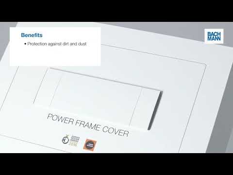 Bachmann Power Frame Cover 3-fach, weiß (915.503)