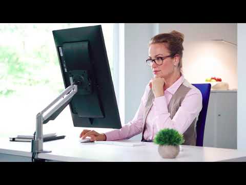 Novus Clu I C Monitor Tischhalterung, schwarz (990+1018+000)