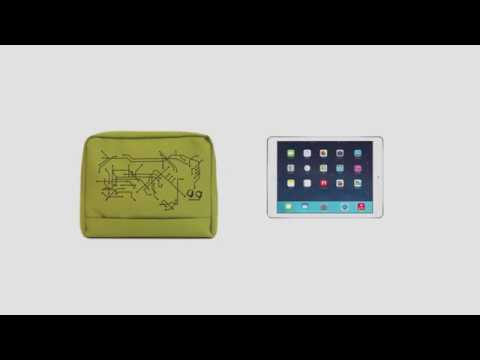 Bosign Multifunktions Tablet Kissen, beige/schwarz