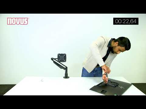 Novus Clu I C Monitor Tischhalterung, schwarz (990+1018+000)