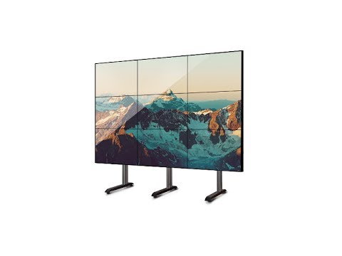B-Tech BT8370-3x3-60/BS System X Video Wall Standfuß 55-60 Zoll